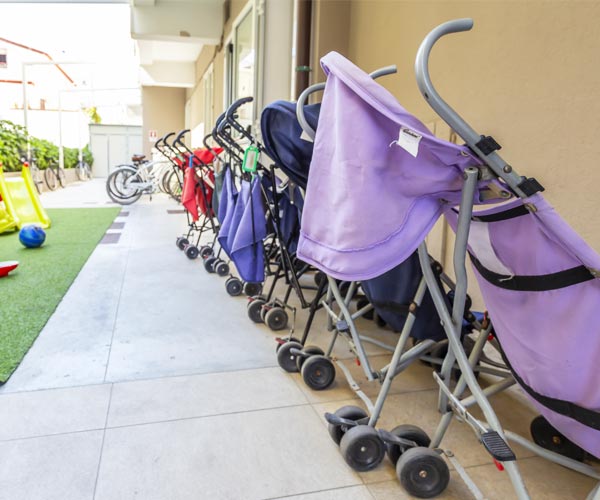 Strollers available for our guests