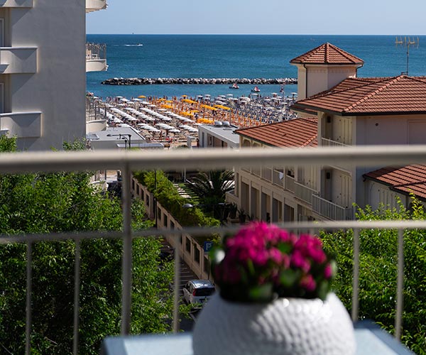 Sea view from the room